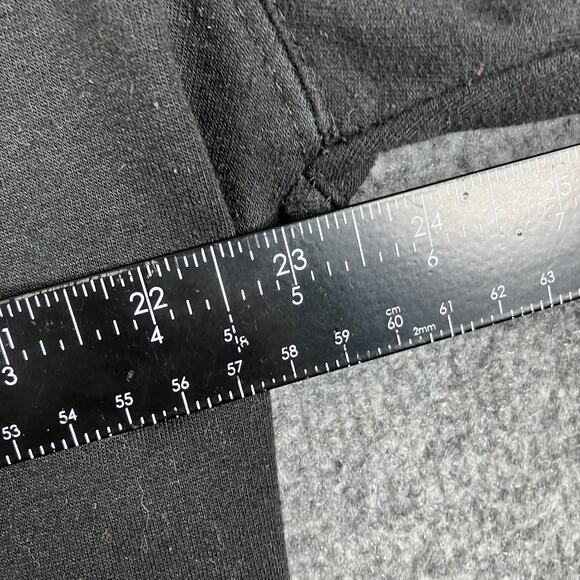 Rolling Stones Hoodie Mens L Black Pullover Graphic Band Logo Long Sleeve Rock - Picture 4 of 8